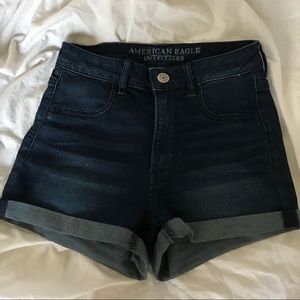 HIGH WAISTED JEAN SHORTS